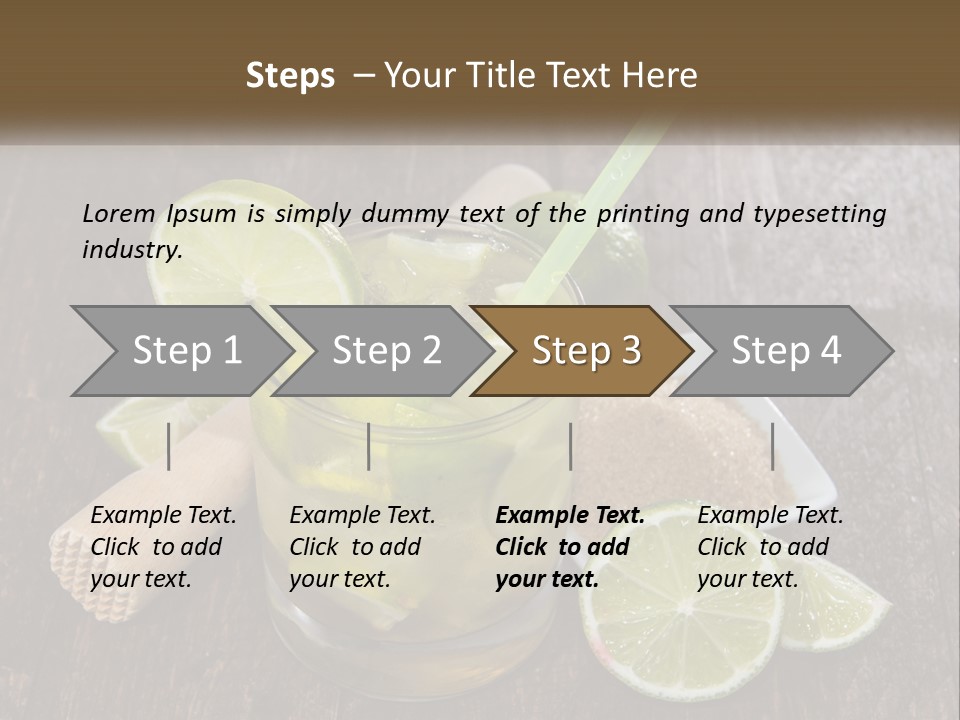 Square Construction Planet PowerPoint Template