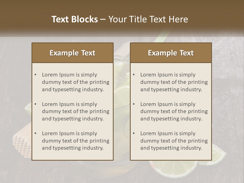 Square Construction Planet PowerPoint Template