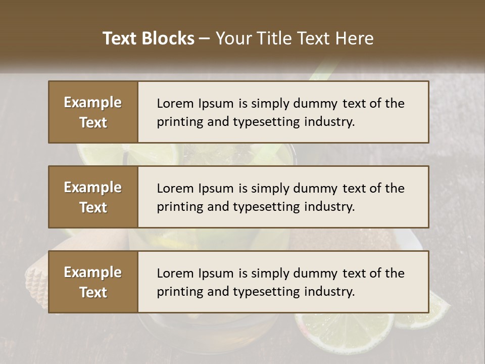 Square Construction Planet PowerPoint Template