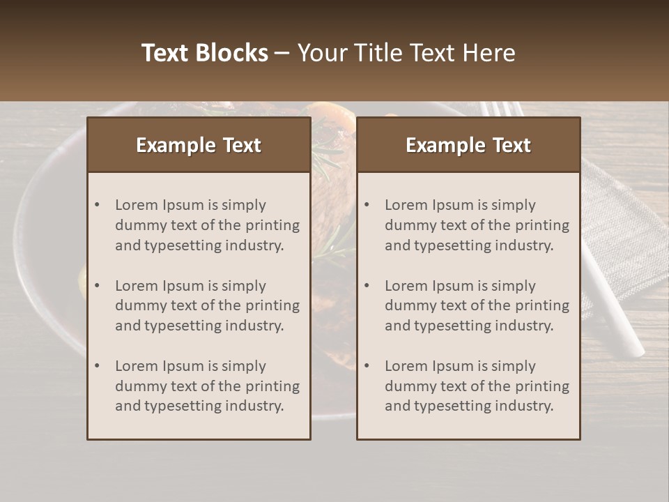 Global Environment Urban PowerPoint Template