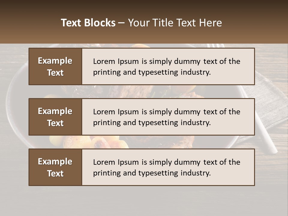 Global Environment Urban PowerPoint Template