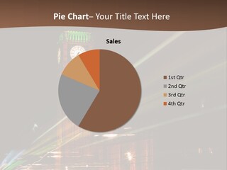 Tall Cityscape Earth PowerPoint Template