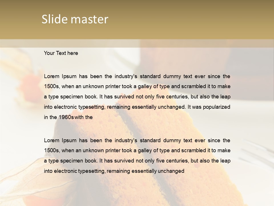 Background Downtown Grey PowerPoint Template