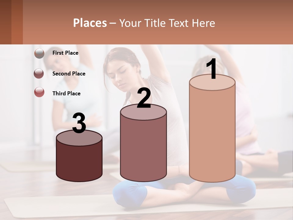 Cube Black View PowerPoint Template