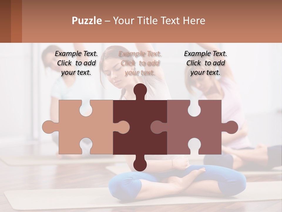 Cube Black View PowerPoint Template