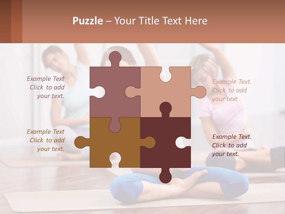 Cube Black View PowerPoint Template