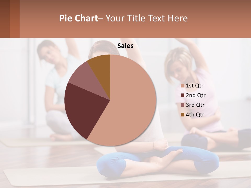 Cube Black View PowerPoint Template