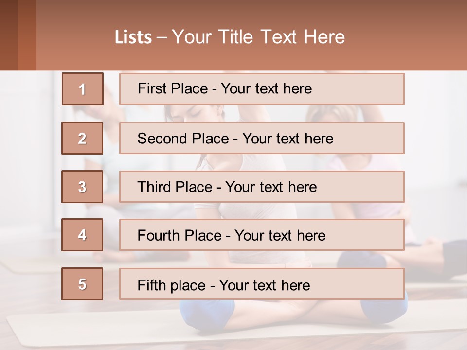 Cube Black View PowerPoint Template