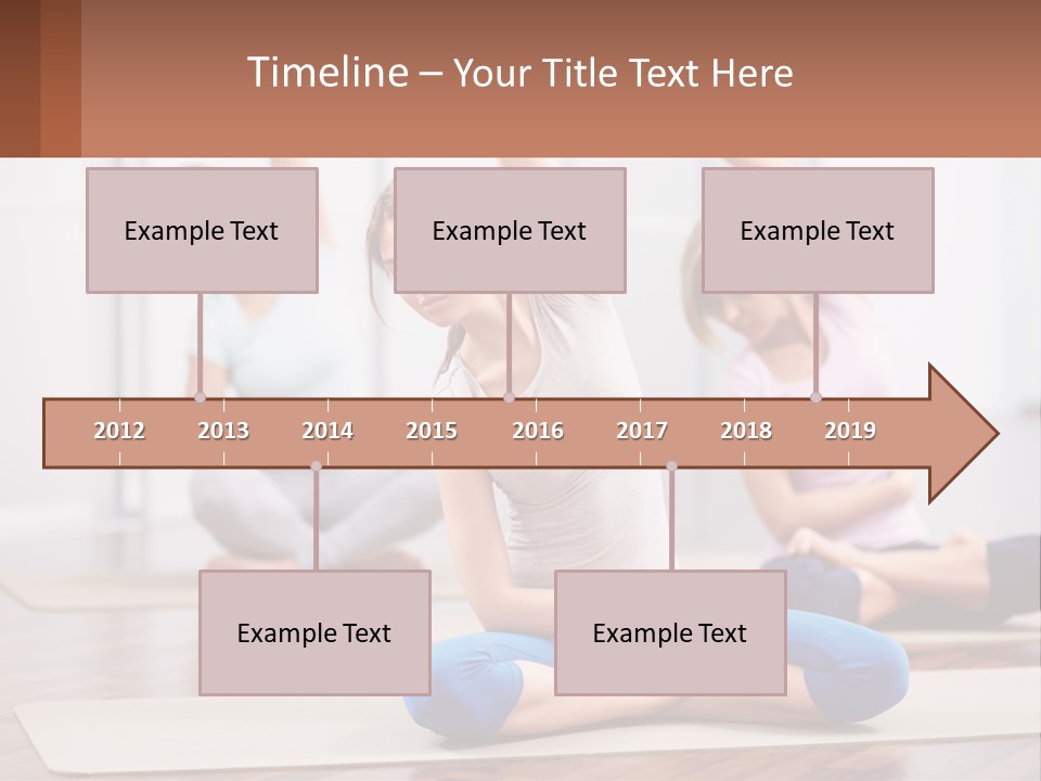 Cube Black View PowerPoint Template