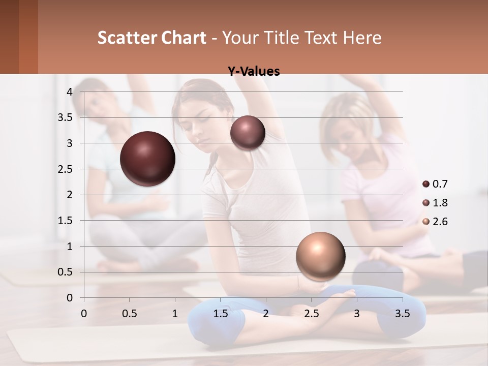 Cube Black View PowerPoint Template