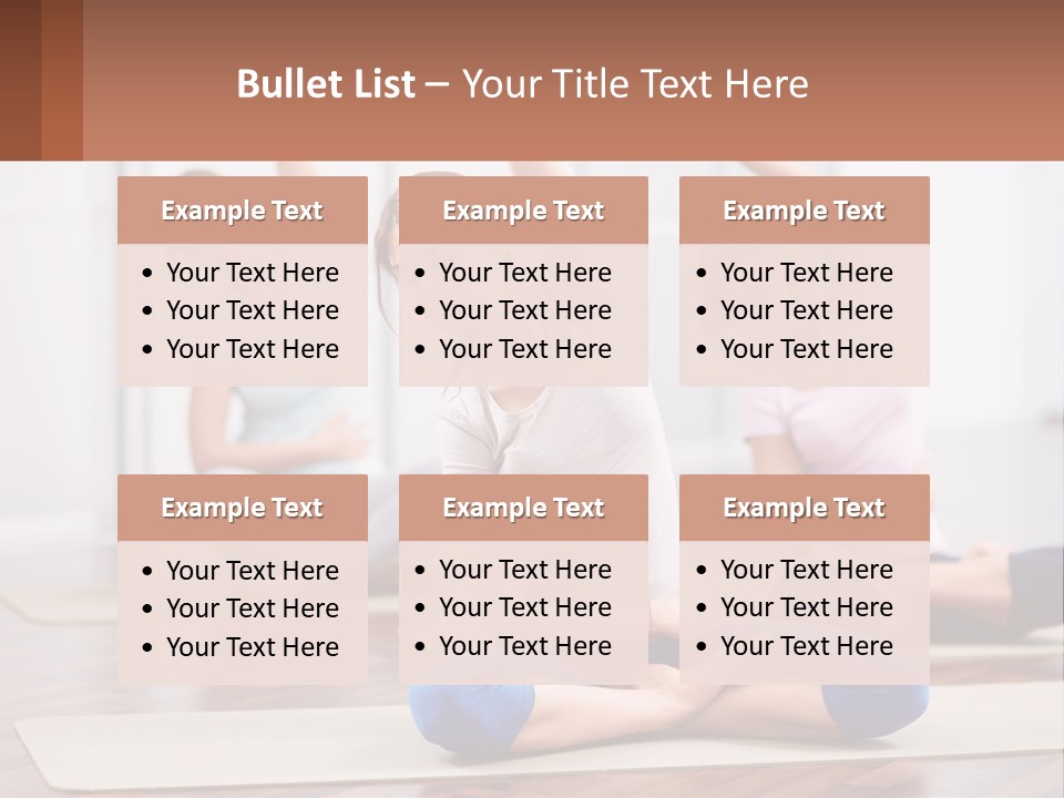 Cube Black View PowerPoint Template