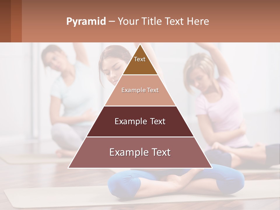 Cube Black View PowerPoint Template