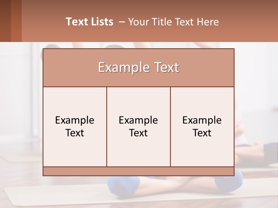 Cube Black View PowerPoint Template