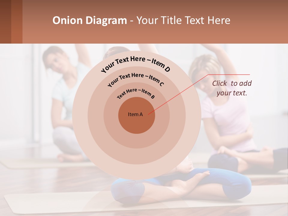 Cube Black View PowerPoint Template