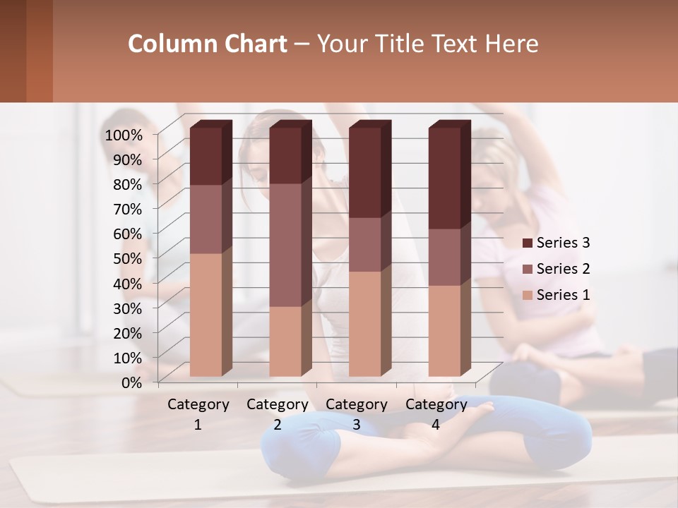 Cube Black View PowerPoint Template