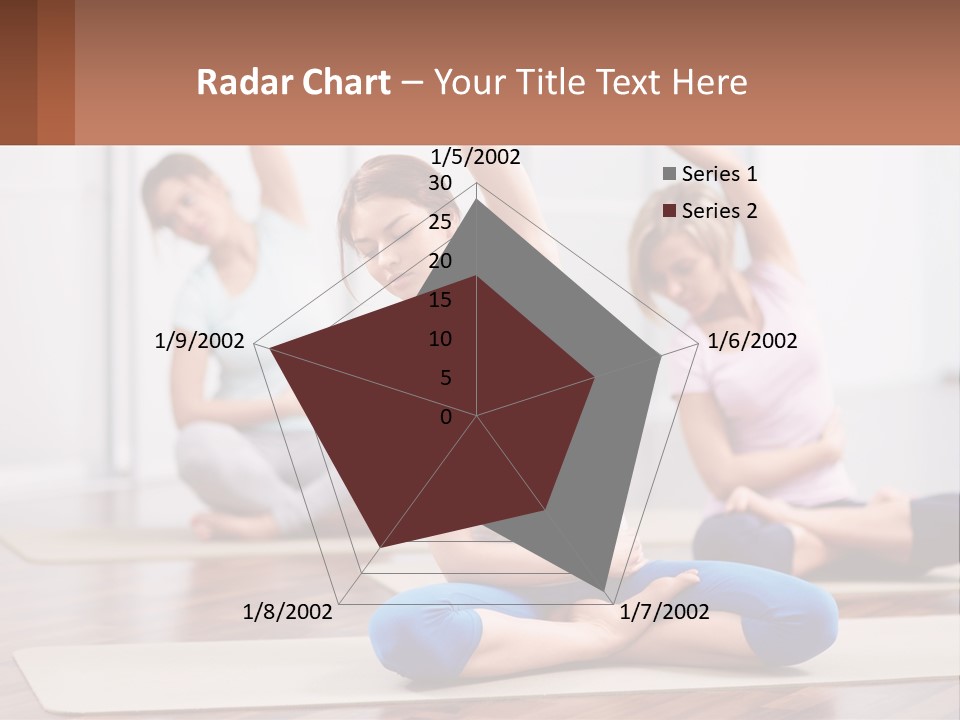 Cube Black View PowerPoint Template