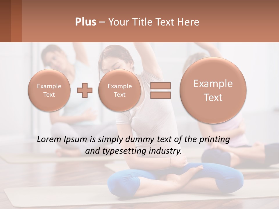 Cube Black View PowerPoint Template