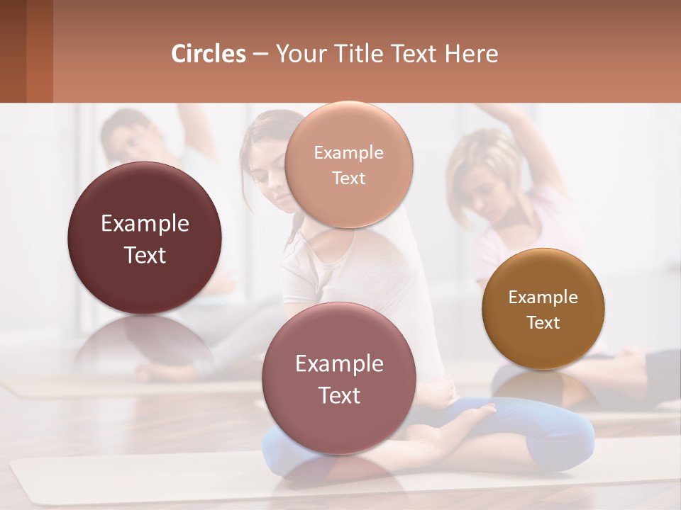 Cube Black View PowerPoint Template
