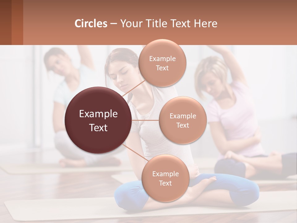 Cube Black View PowerPoint Template