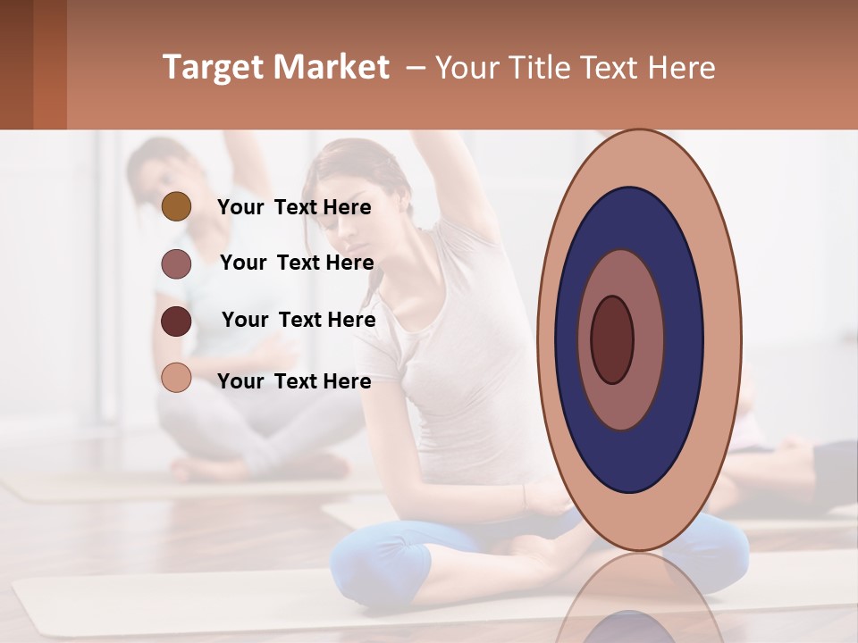 Cube Black View PowerPoint Template