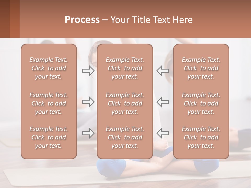 Cube Black View PowerPoint Template