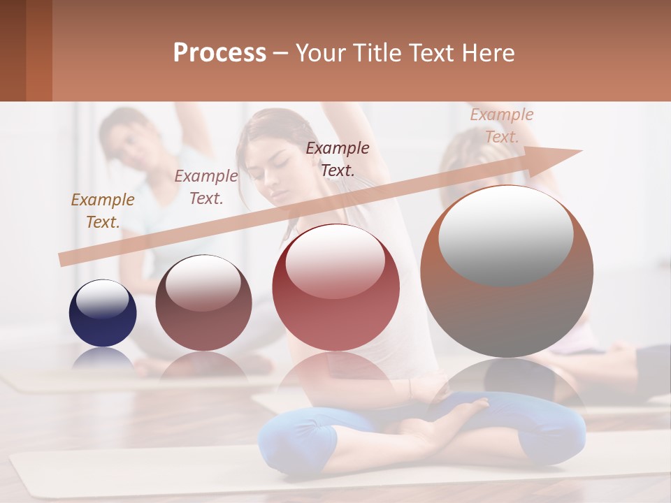 Cube Black View PowerPoint Template