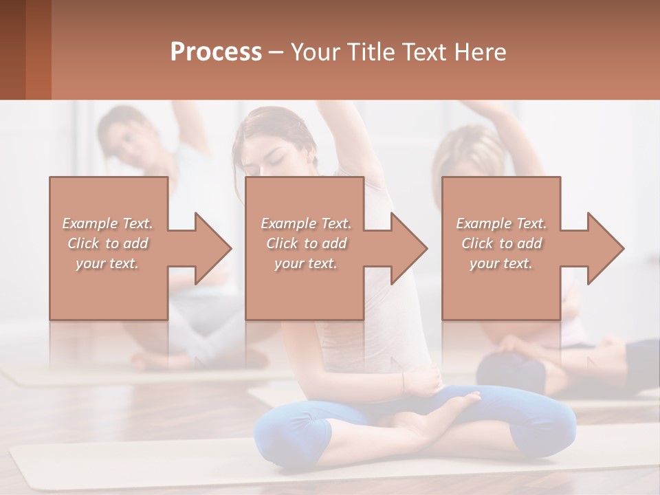 Cube Black View PowerPoint Template