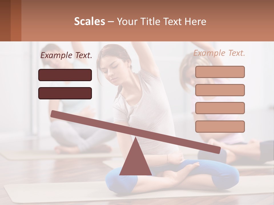 Cube Black View PowerPoint Template