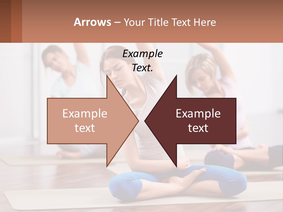Cube Black View PowerPoint Template