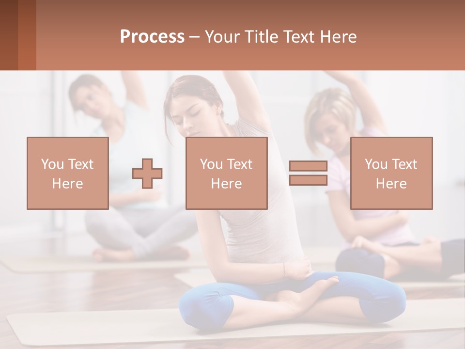 Cube Black View PowerPoint Template