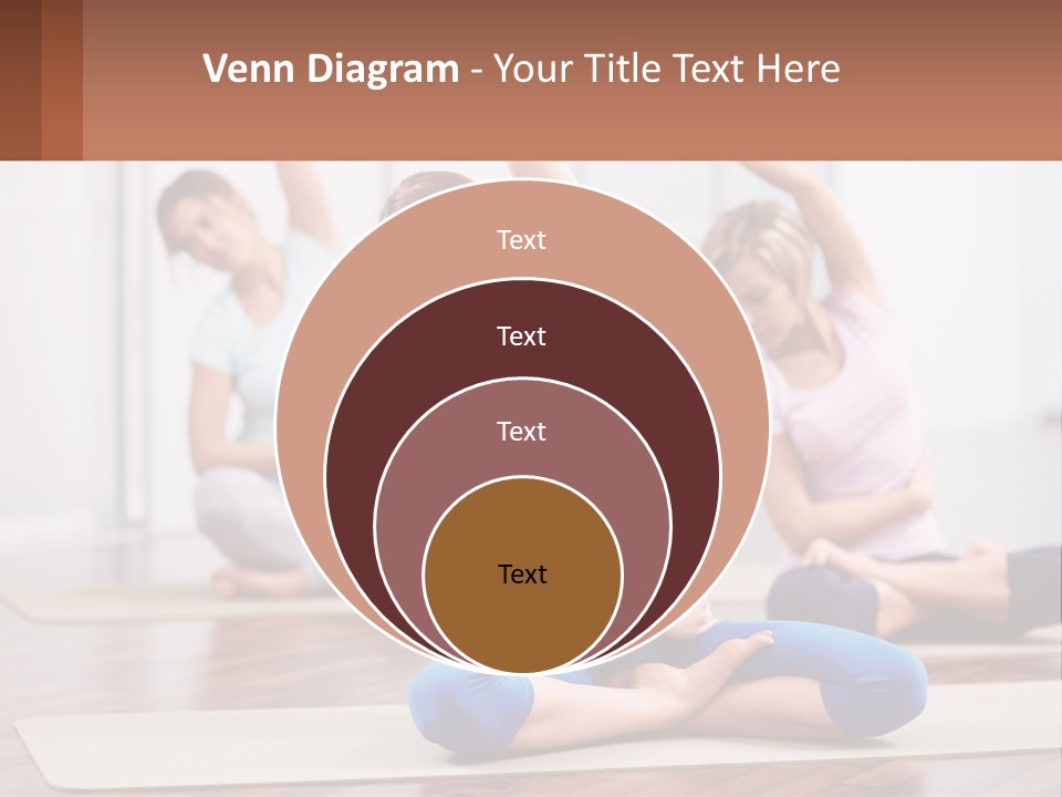 Cube Black View PowerPoint Template