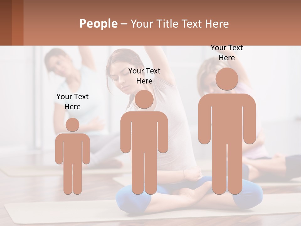 Cube Black View PowerPoint Template