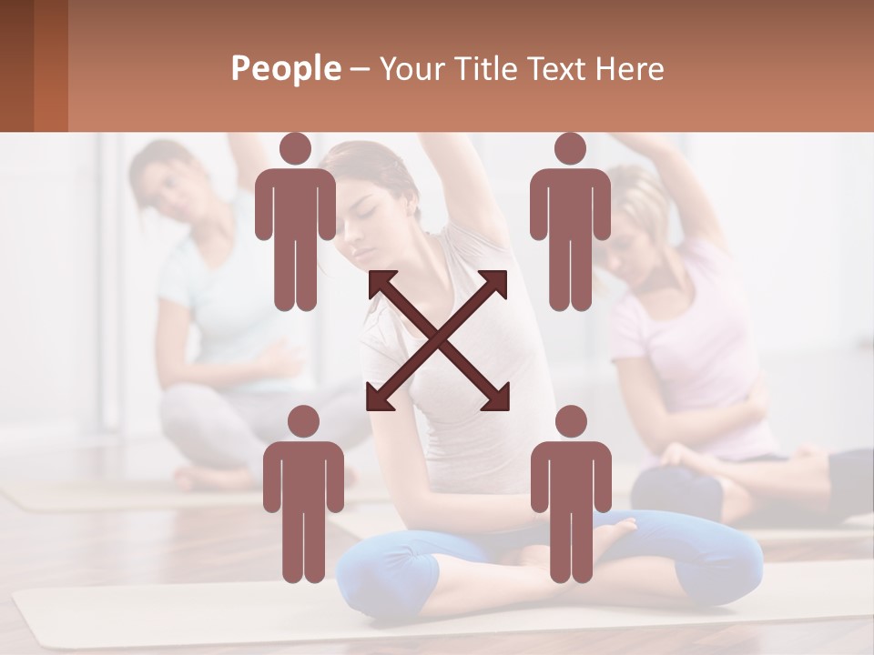 Cube Black View PowerPoint Template