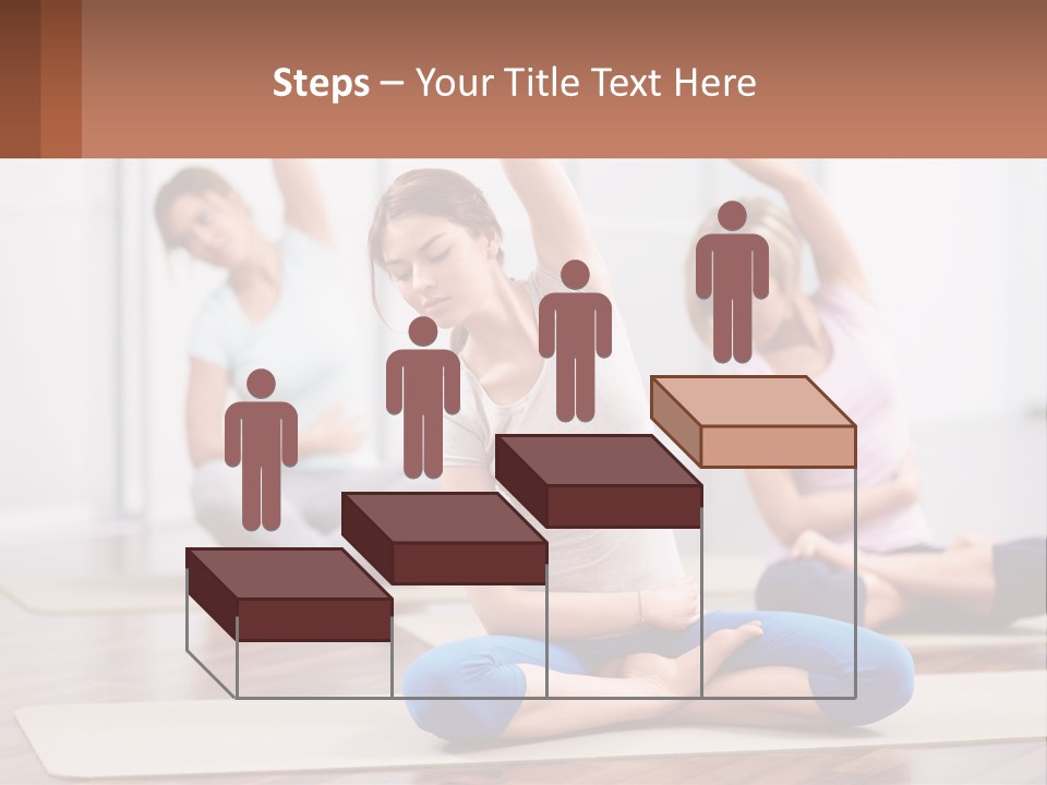 Cube Black View PowerPoint Template