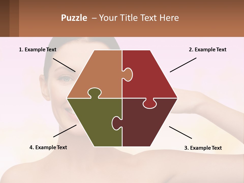 Cube Downtown Planet PowerPoint Template