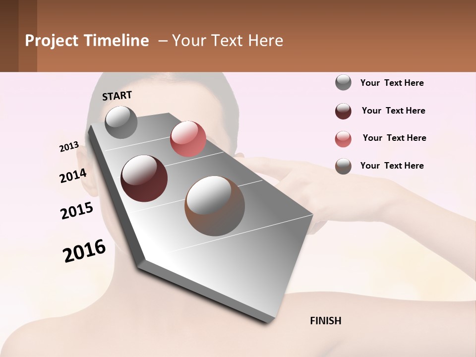Cube Downtown Planet PowerPoint Template