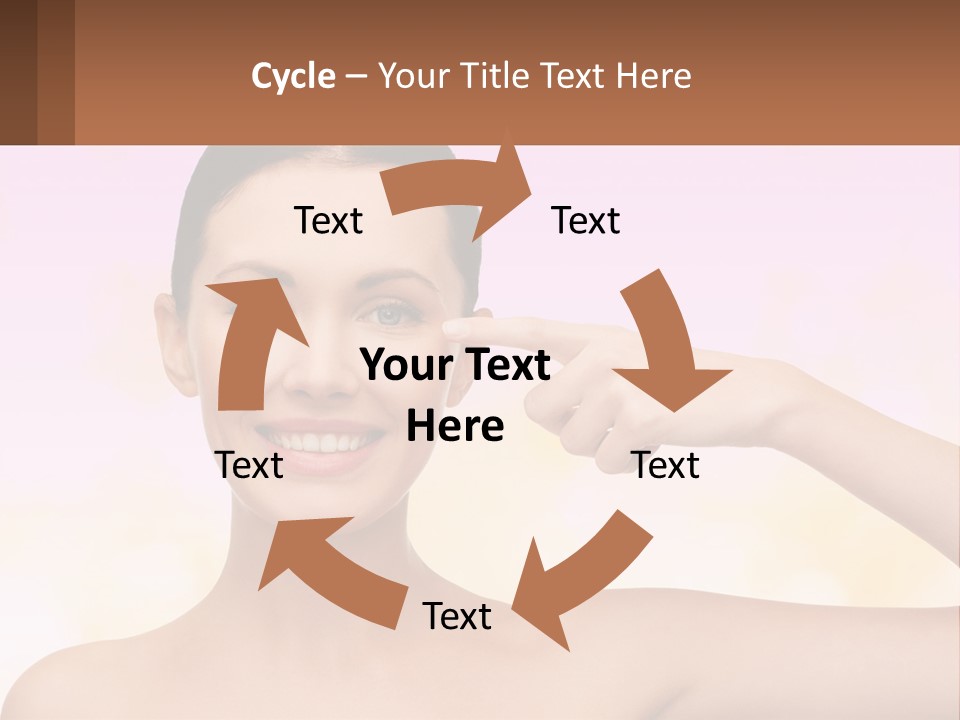 Cube Downtown Planet PowerPoint Template