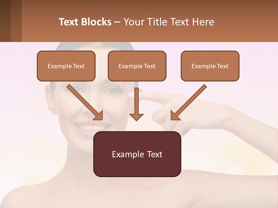 Cube Downtown Planet PowerPoint Template