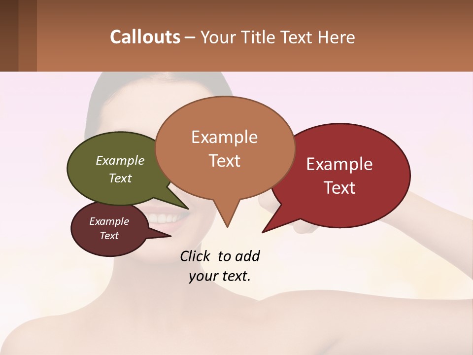 Cube Downtown Planet PowerPoint Template