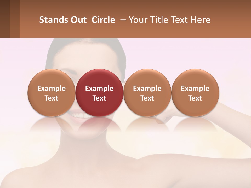 Cube Downtown Planet PowerPoint Template