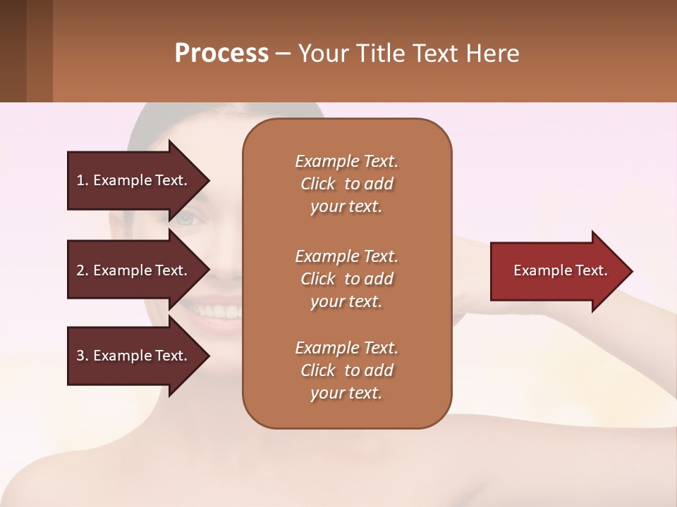 Cube Downtown Planet PowerPoint Template