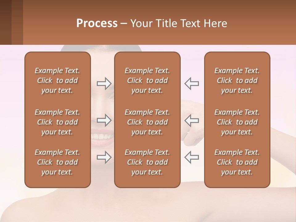 Cube Downtown Planet PowerPoint Template