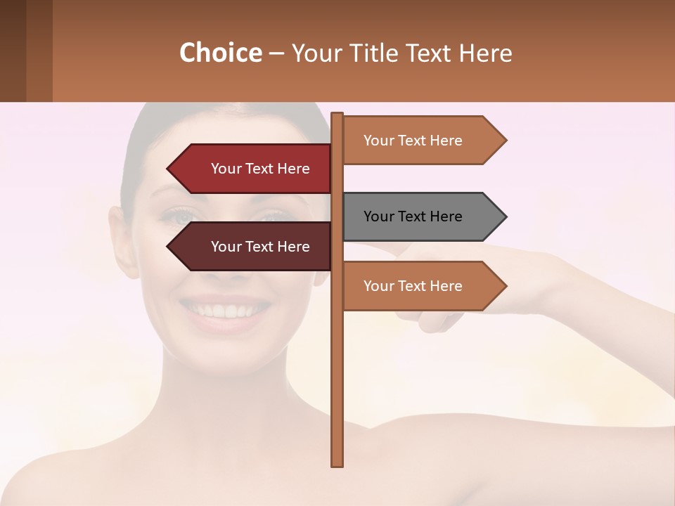 Cube Downtown Planet PowerPoint Template