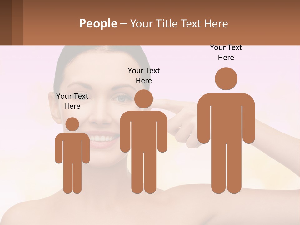 Cube Downtown Planet PowerPoint Template