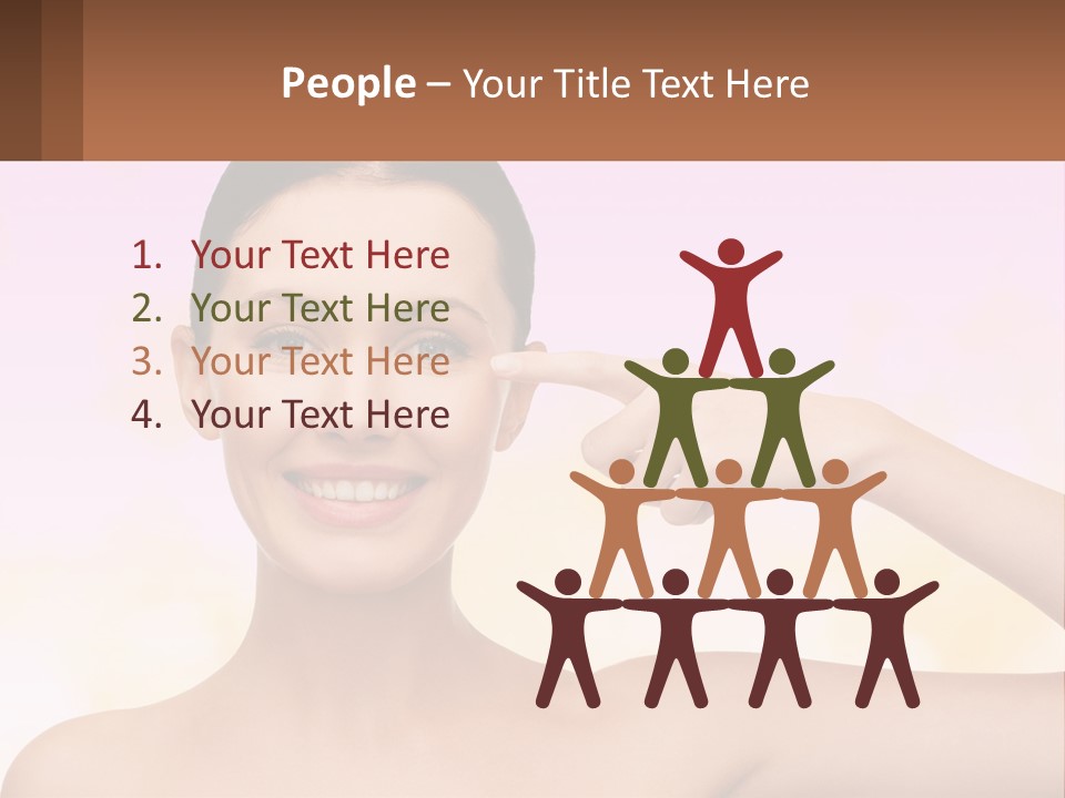 Cube Downtown Planet PowerPoint Template