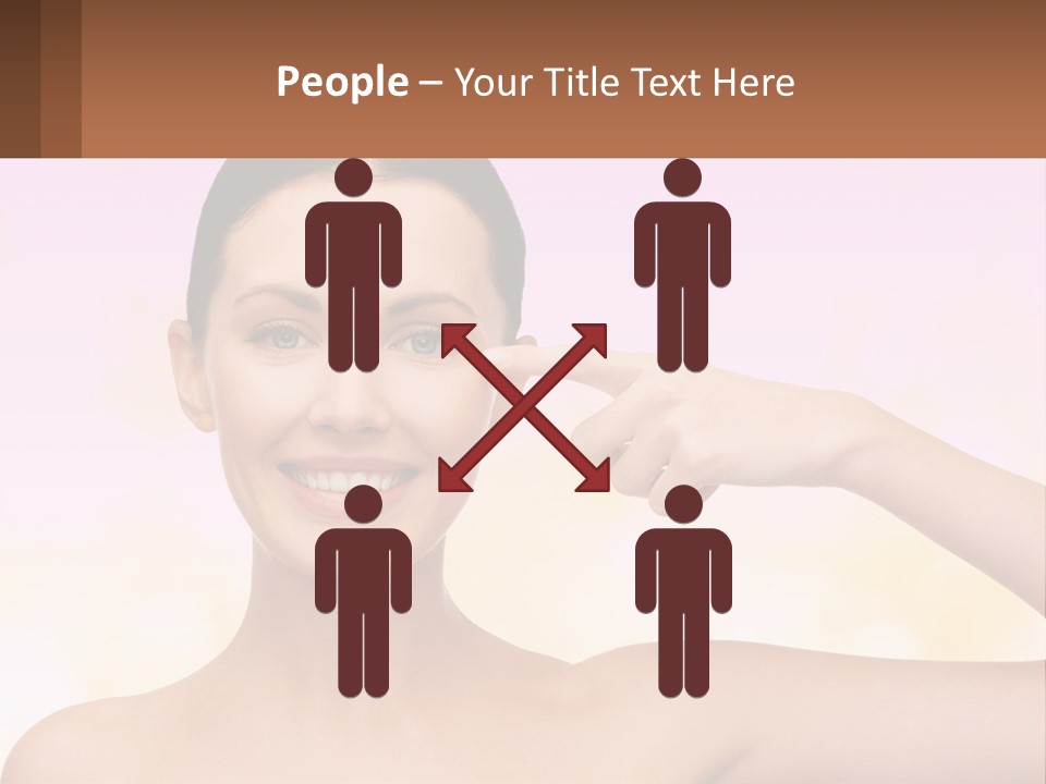 Cube Downtown Planet PowerPoint Template