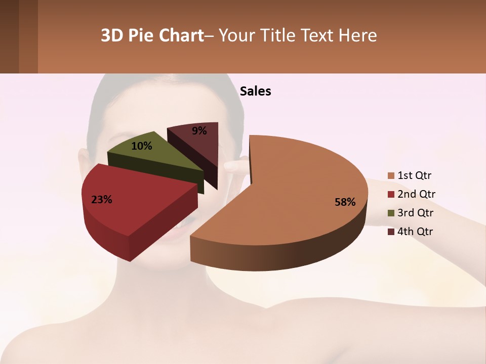 Cube Downtown Planet PowerPoint Template