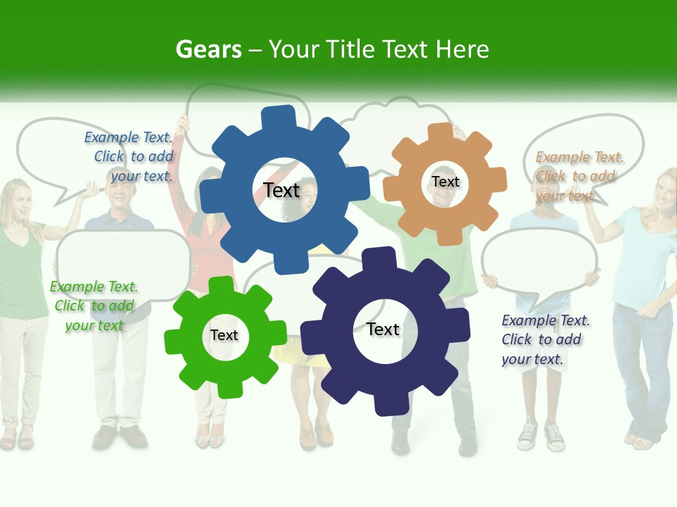 Render Big World PowerPoint Template