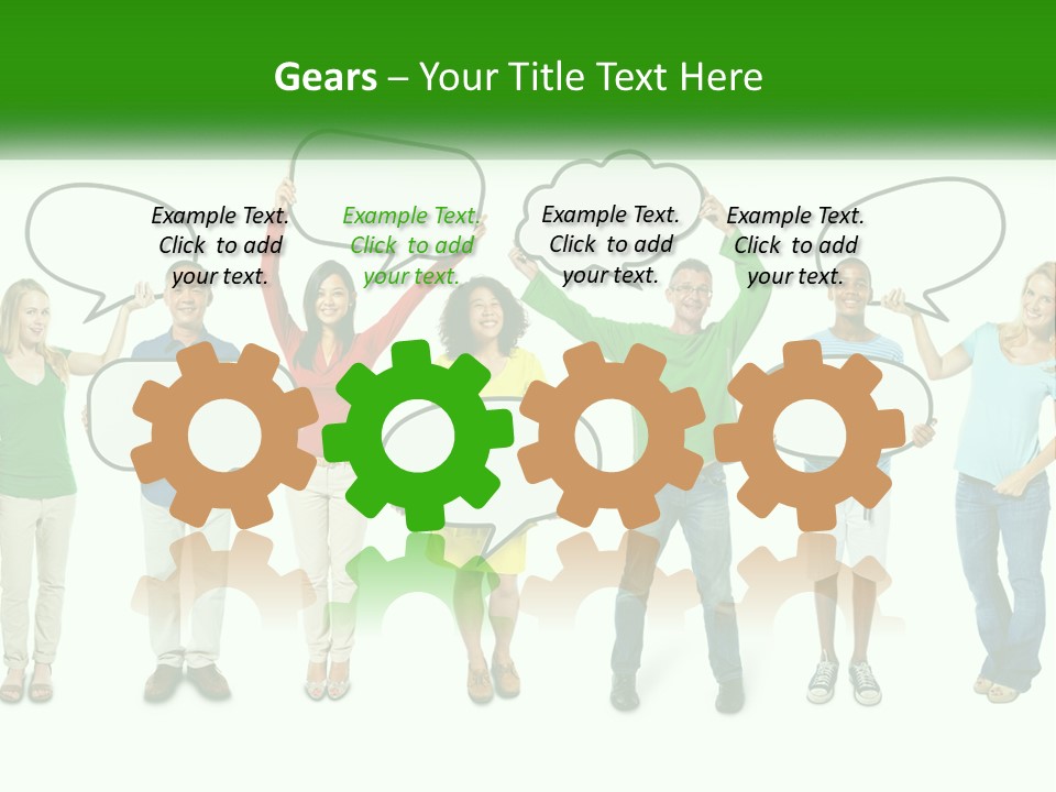 Render Big World PowerPoint Template