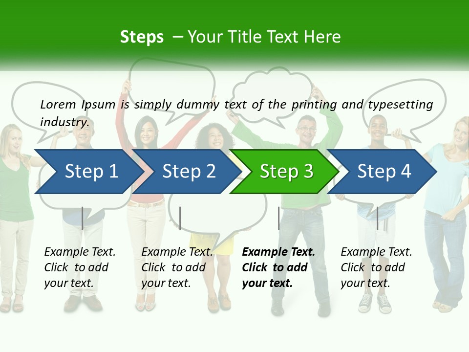 Render Big World PowerPoint Template